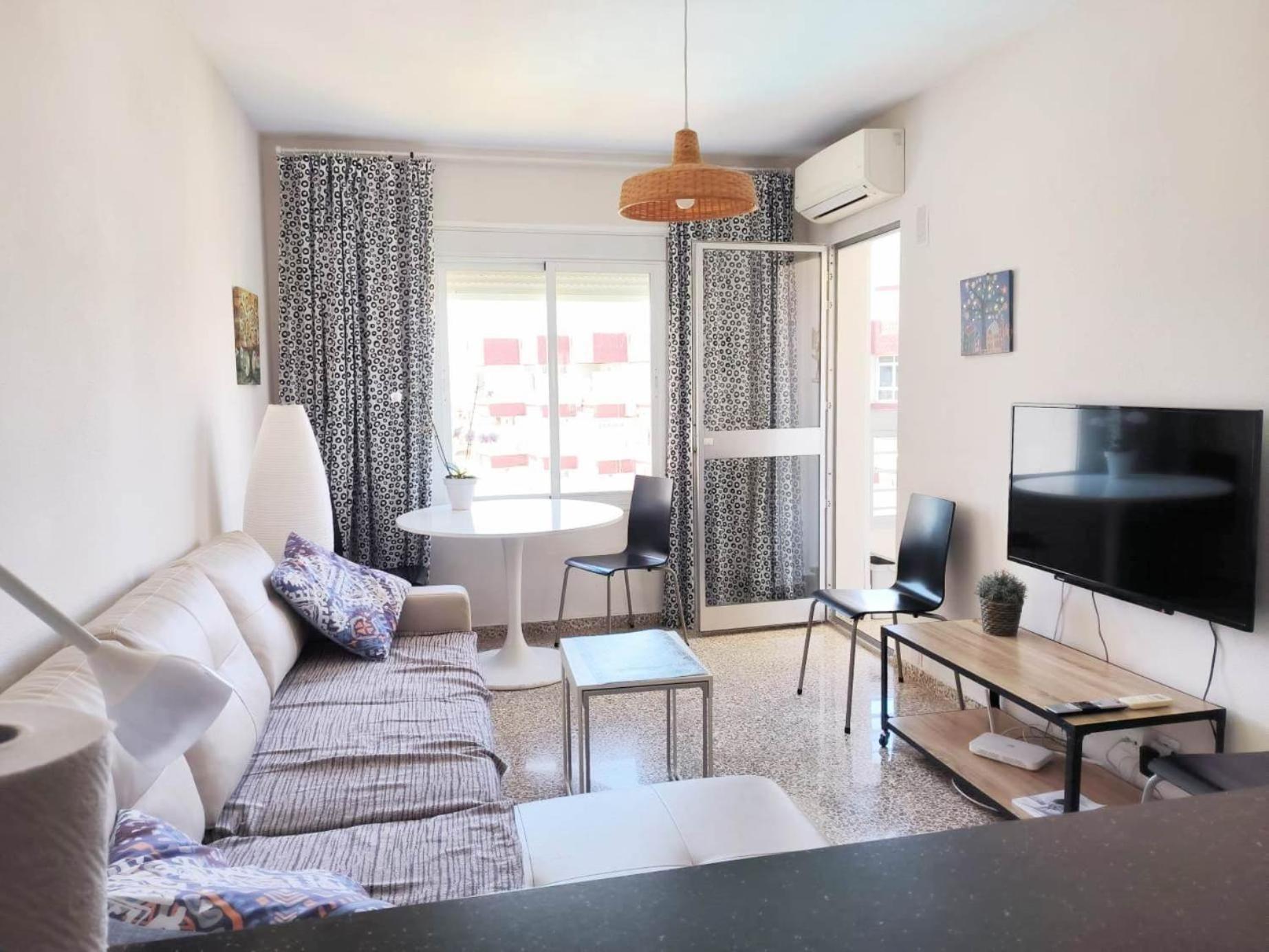 Luminoso Apartamento Playa Torrecilla. Con Piscina نيرخا المظهر الخارجي الصورة